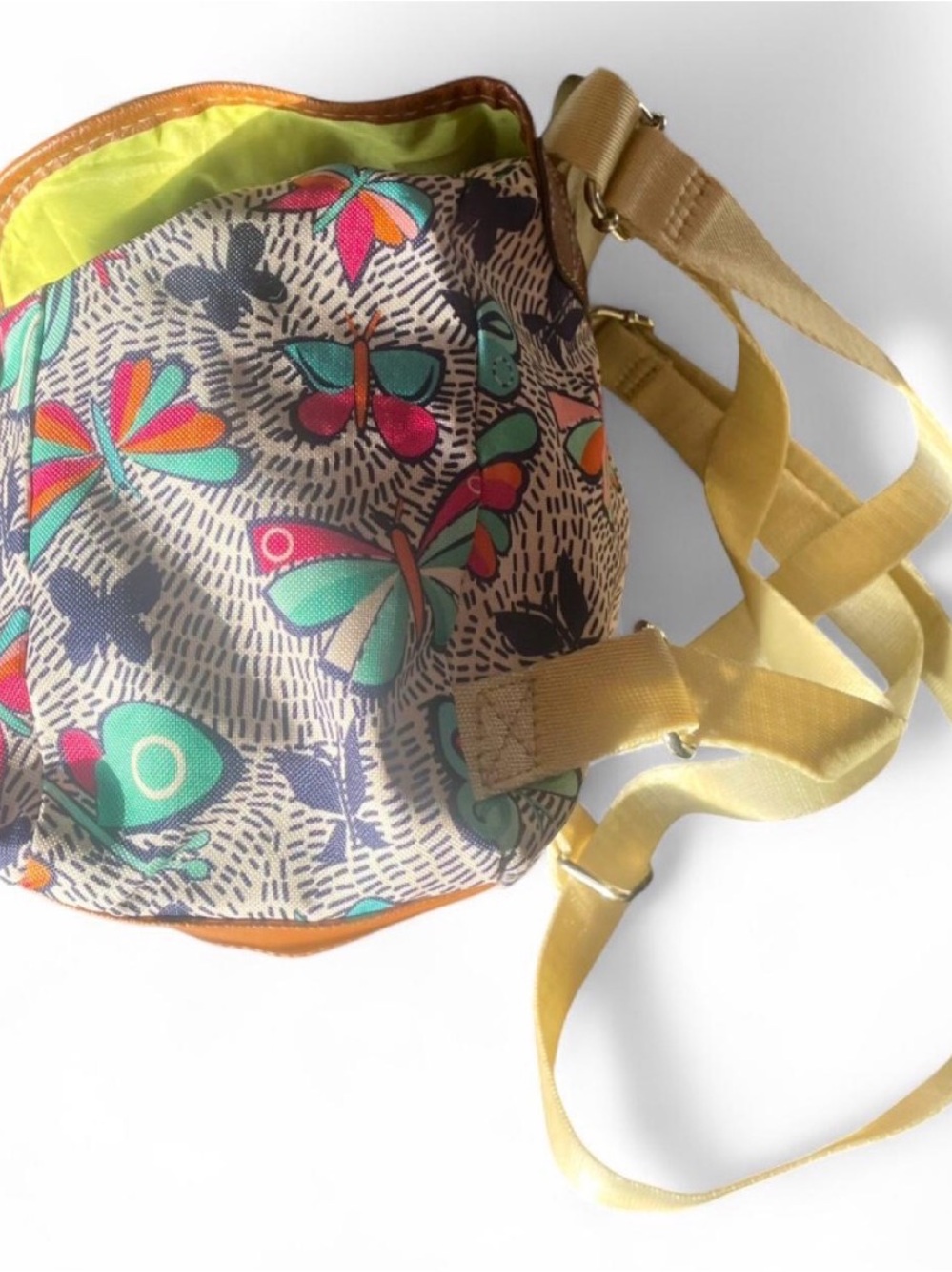 Lily Bloom Mini Backpack - Night Flight Butterfly Pattern - Eco-Friendly - Picture 12 of 16